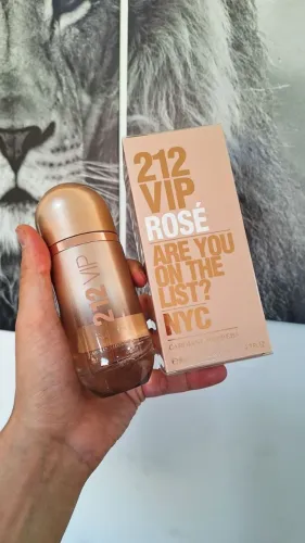 212 Vip ROSÉ 80 ML EDP - Selo Adipec Original