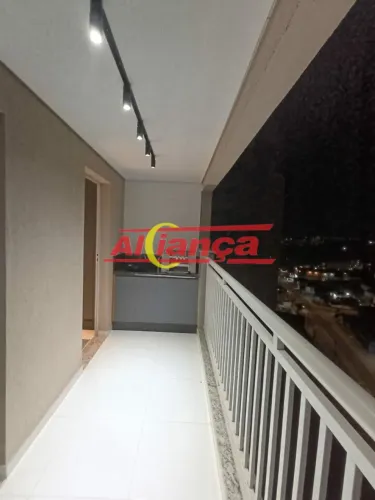 Apartamento à venda no Vila Nova Bonsucesso Guarulhos 2 Dorms, Varanda Gourmet e Lazer Com