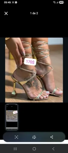 Vendo esse saltos bloco e outro salto fino estão novos nunca foram usados número 34