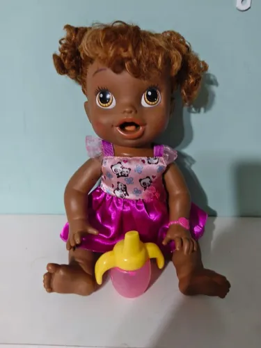 Baby Alive hora de comer negra (rara)