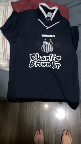 Camisa do Santos Charles Brown Jr