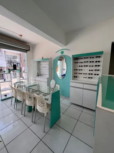 Móveis para ótica, caixa, vitrine, bancadas