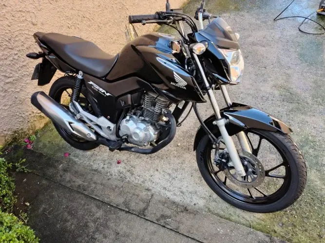 CG 160 FAN FLEX 23/24 - 5.650 KM BEM NOVA - PAGOU, TRANSFERE NA HORA !!!