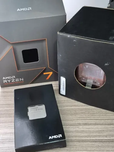 Ryzen 7 7700 + Cooler Wraith Prism RGB, Na garantia e com nota fiscal