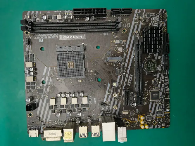 Placa mãe MSI A520M-A PRO