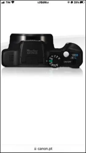 Vendo câmera Canon PowerShot SX170 IS.