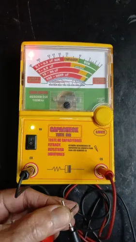 02 capacheques (teste de capacitores na placa) funcionando 100%