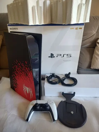 PS5 FAT Personalizado Spider Man Completo