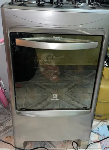 Fogão 4 bocas Electrolux prata