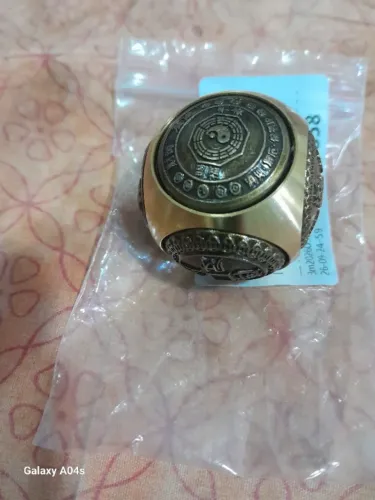 Água Seis Faces Latão Fidget Spinner Cube Stress Relief Toy Bola De Descompressão Bronze