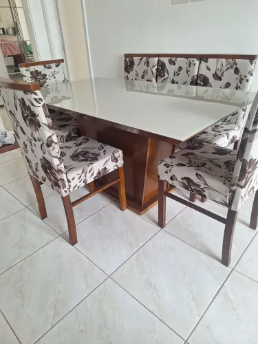 Mesa jantar 6 cadeiras