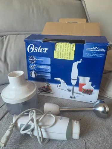 Jogo mixer Oster com faca elétrica