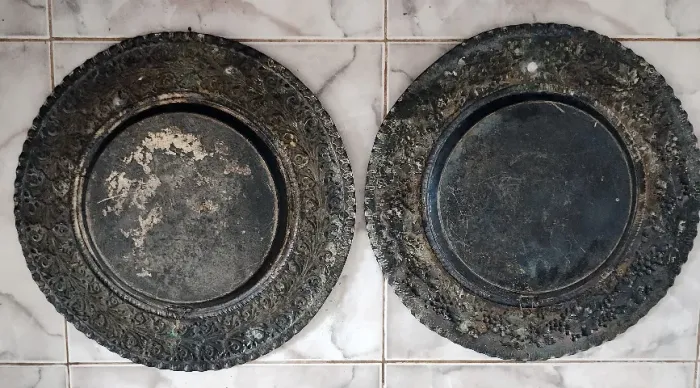 Bandejas Redondas em Metal