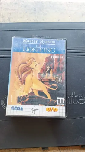 Fita Lyon King Master system na caixa bem rara e conservada 229,00 somos loja