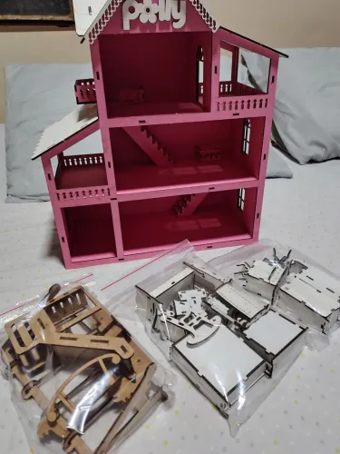 Casinha miniaturas de brinquedo