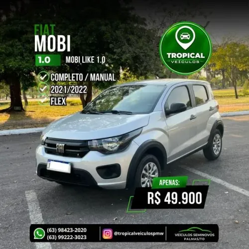 Fiat Mobi Like 1.0 Fire Flex 5P. 2022