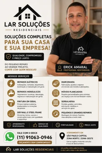 Lar Soluções Residenciais | Reparos, Reformas e Manutenção