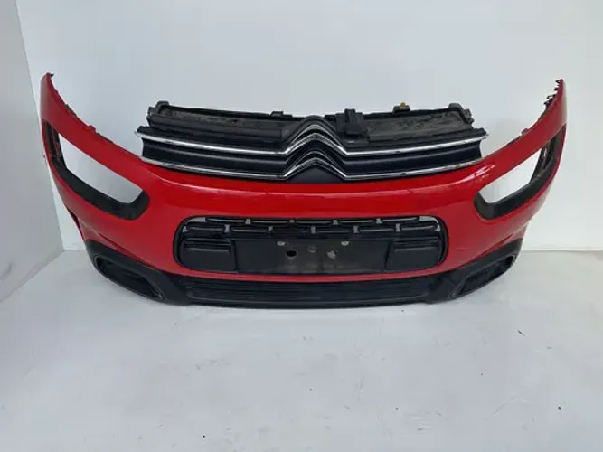 Parachoque Dianteiro Citroen C4 Cactus Completo Vermelho