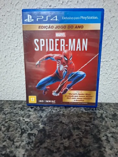 Jogo Spider Man Game Of The Year Edition Sony Ps4 Físico