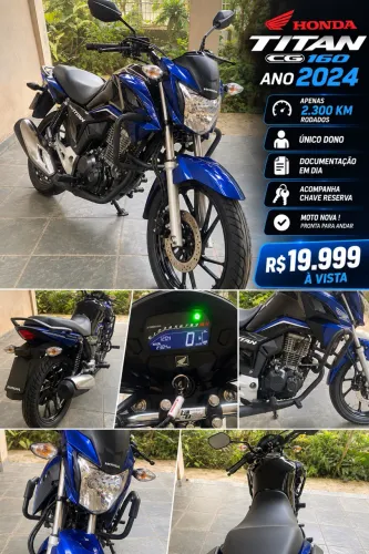 Titan 160 2024 único dono