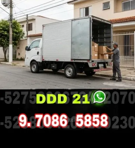 Frete no Centro do Rio, Fazemos Mudanças e Serviços de Transportes