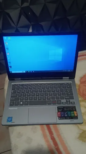 Notebook 2 em 1 Positivo Duo C4128B-3 Intel Celeron 4GB RAM 128GB - Tela Touchscreen 360°