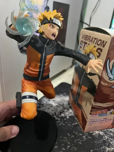 Naruto Figure Original Bandai Vibration stars 20th banpresto na caixa