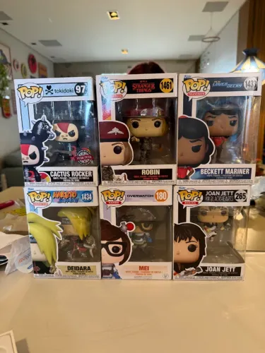 Funko pop original robin deidara mei joan jett beckett