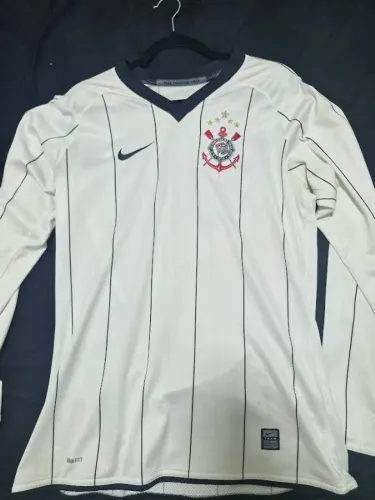 Camisa Corinthians Nike manga longa 2008/09 original tamanho M RARA