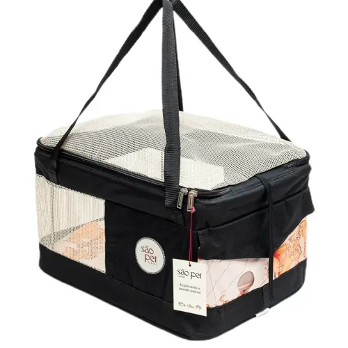 Bolsa pet nova. Viagem de ônibus ou avião 