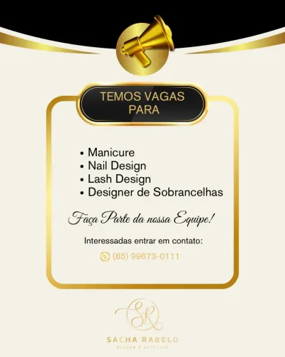 VAGA PARA MANICURE 
