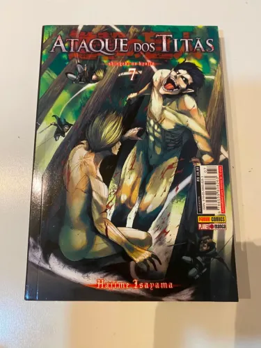 Manga ataque dos Titãs volume 7