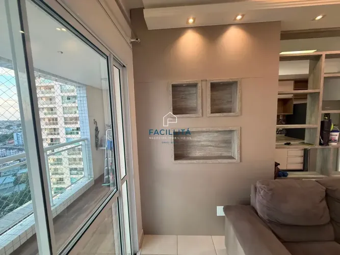 Alugo apartamento no Condomínio Lê Boulevard com 71 m², mobiliado,2 quartos no Dom Pedro-M