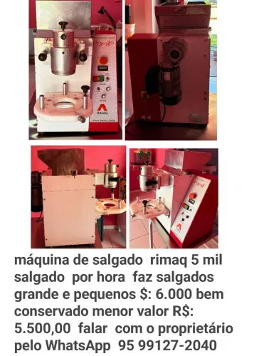 Máquina de salgado