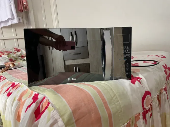 Microondas Philco - funciona, precisa trocar membrana