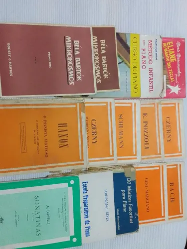 Livros de Piano