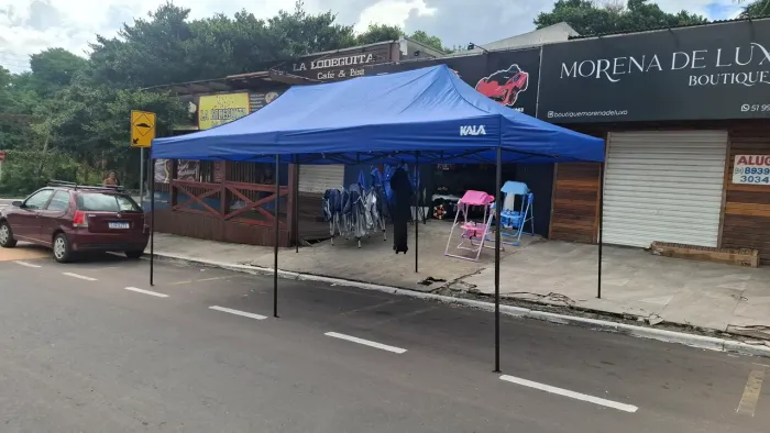 Gazebo 3x6 articulado reforçado 