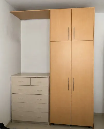 Guarda roupa + cômoda