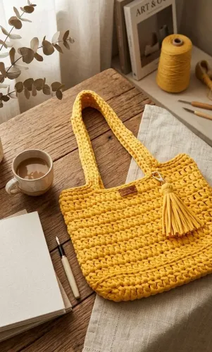 Bolsas de crochê