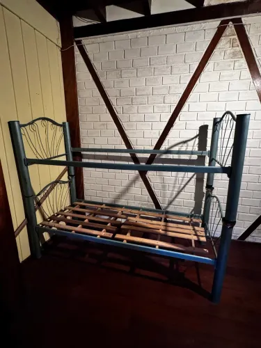 Cama beliche de ferro galvanizado