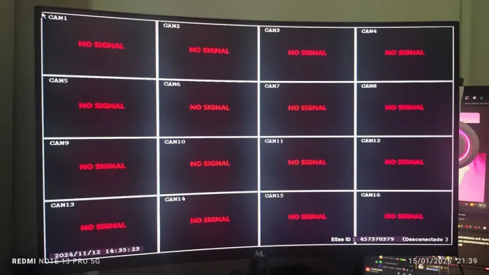 Dvr analógico 16 vias 