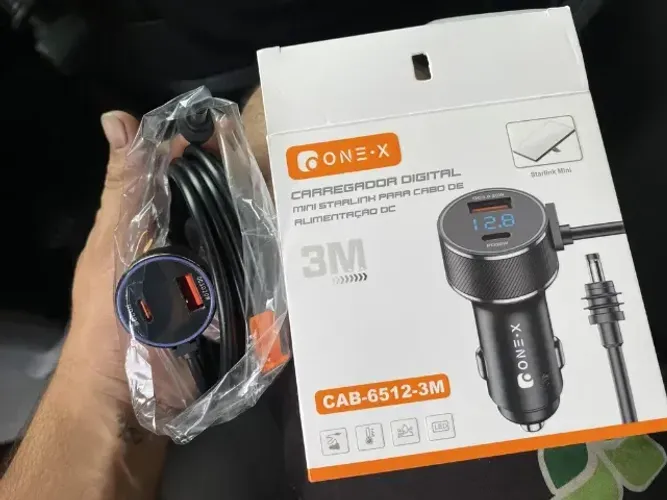 Carregador para Starlink para Carro 3M