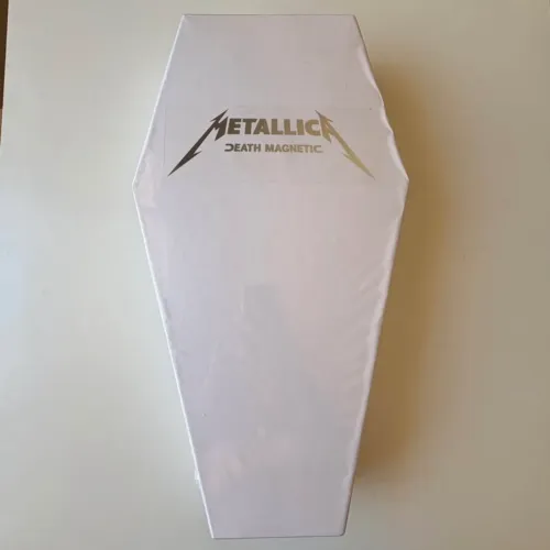 Metallica Death Magnetic Box Caixão Importado Inglaterra UK