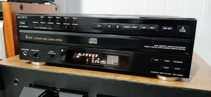 Cd player sony cdp-325m