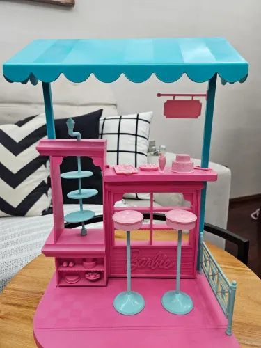 Cafeteira completa da barbie