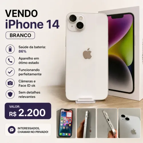 iPhone 14 branco