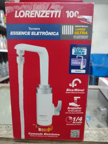 Torneira eletrônica lorenzetti nova na caixa .