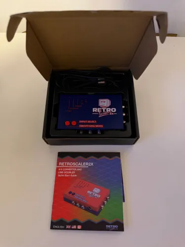 Retroscaller 2x novo na caixa