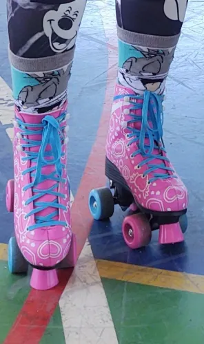 Patins Quad Número 38 (Ideal P/ quem calça 36)