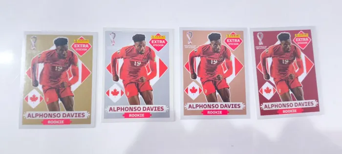 Figurinhas Extra Legend Alphonso Davies Copa do Mundo